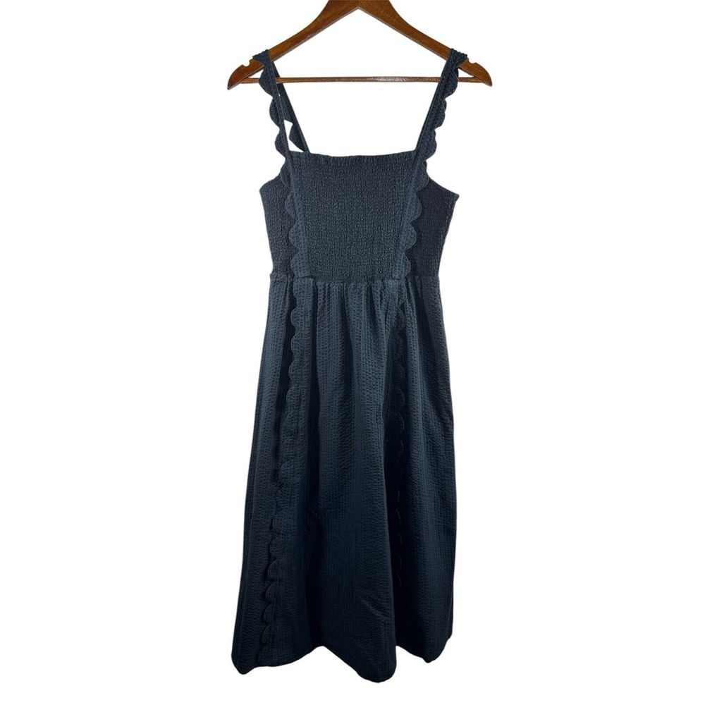 Vineyard Vines Seersucker Scalloped Sundress Size XS